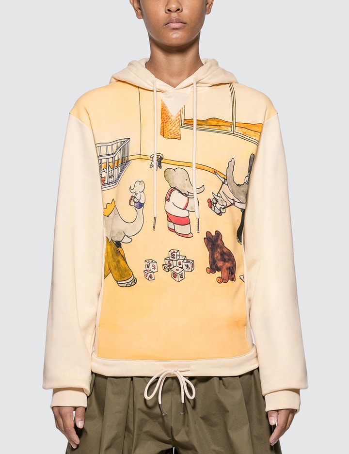 Babar The Elephant Print Hoodies Placeholder Image