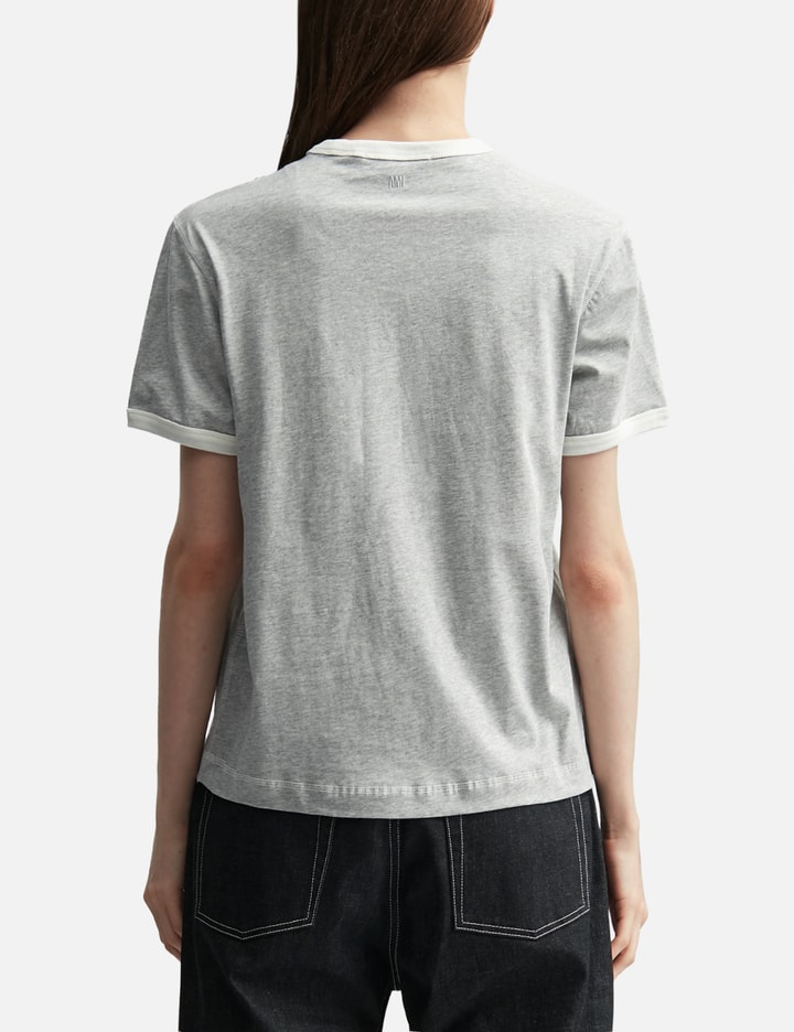 Cotton Ami Paris Knitted Patch T-Shirt view 4