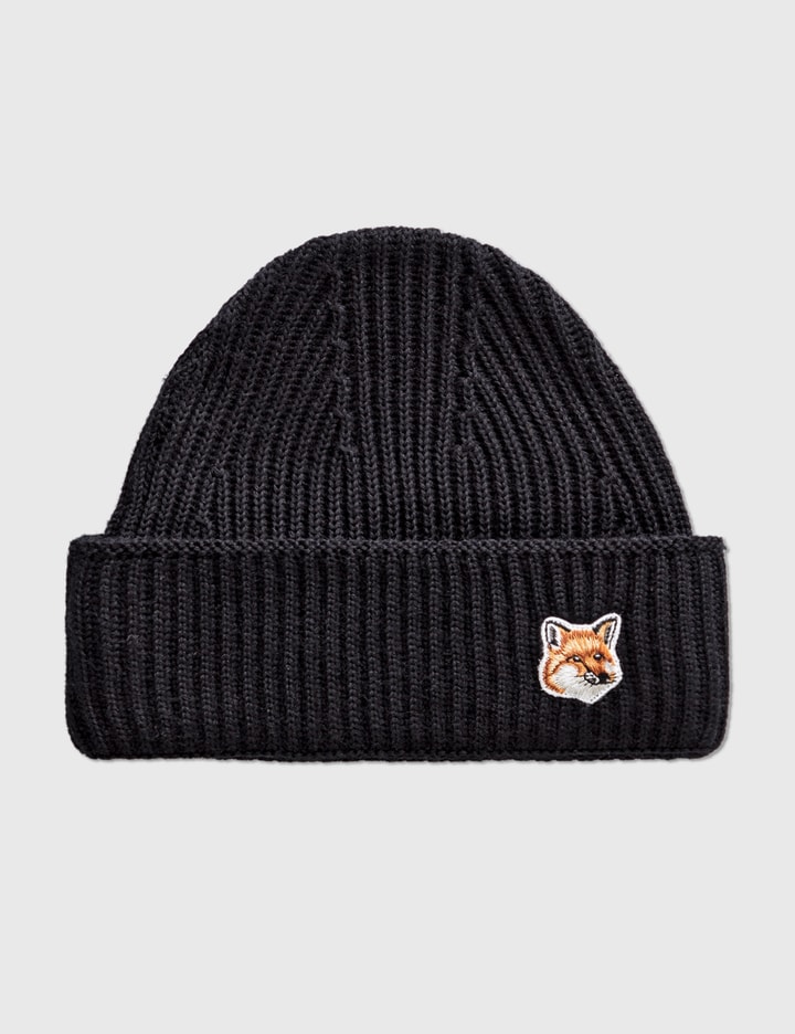 Fox Head Patch Ribbed Hat Placeholder Image