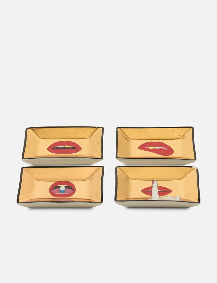 Full Dose Petite Tray Gold (Set Of 4) Placeholder Image