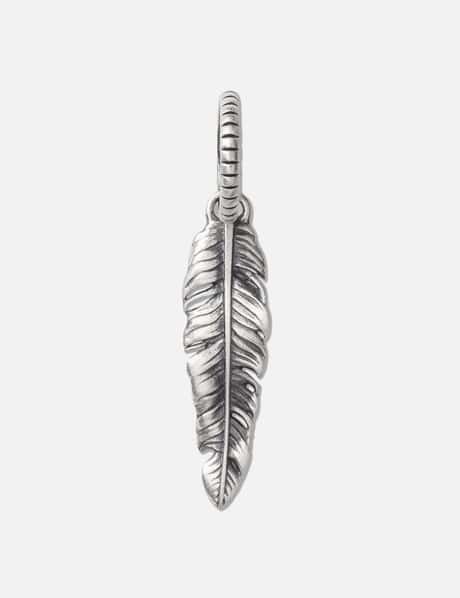 925 Silver Pendant Feather view 4