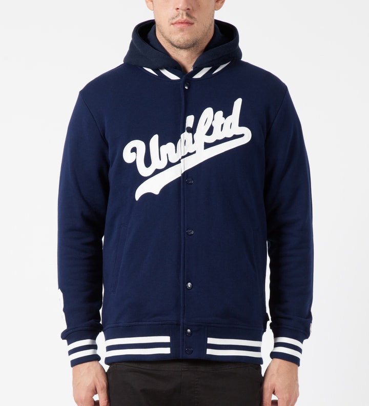 Navy Script Varsity Jacket Placeholder Image