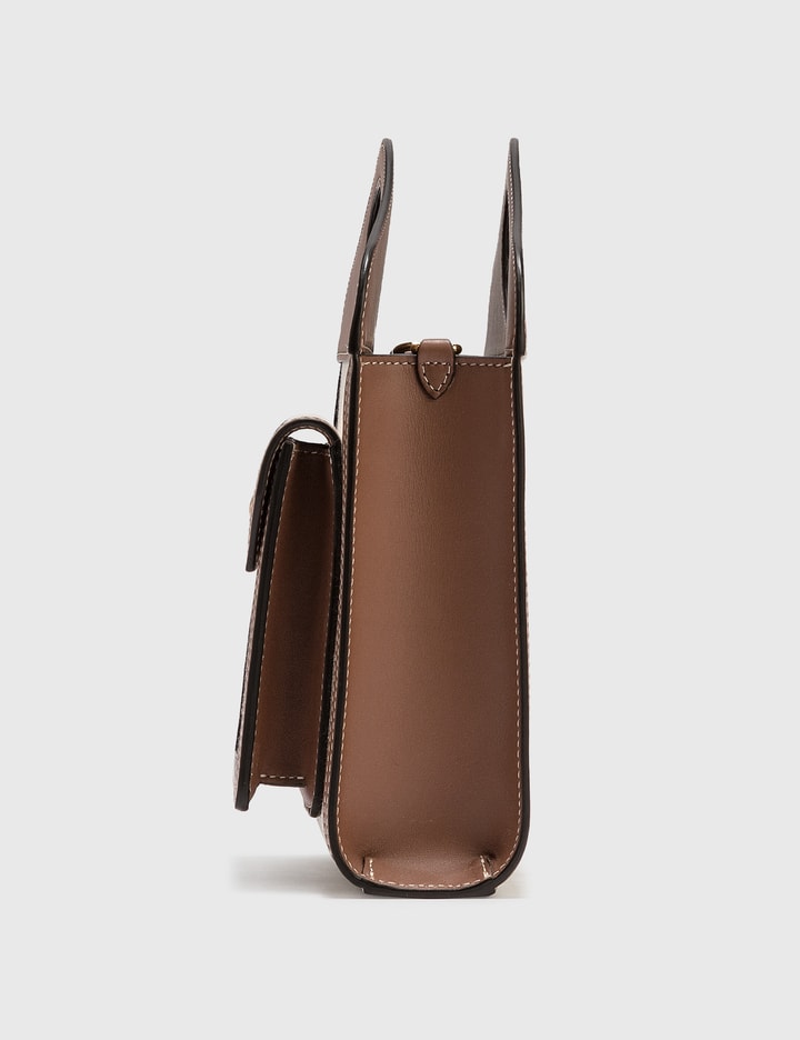 Mini Two-tone Canvas and Leather Pocket Bag Placeholder Image