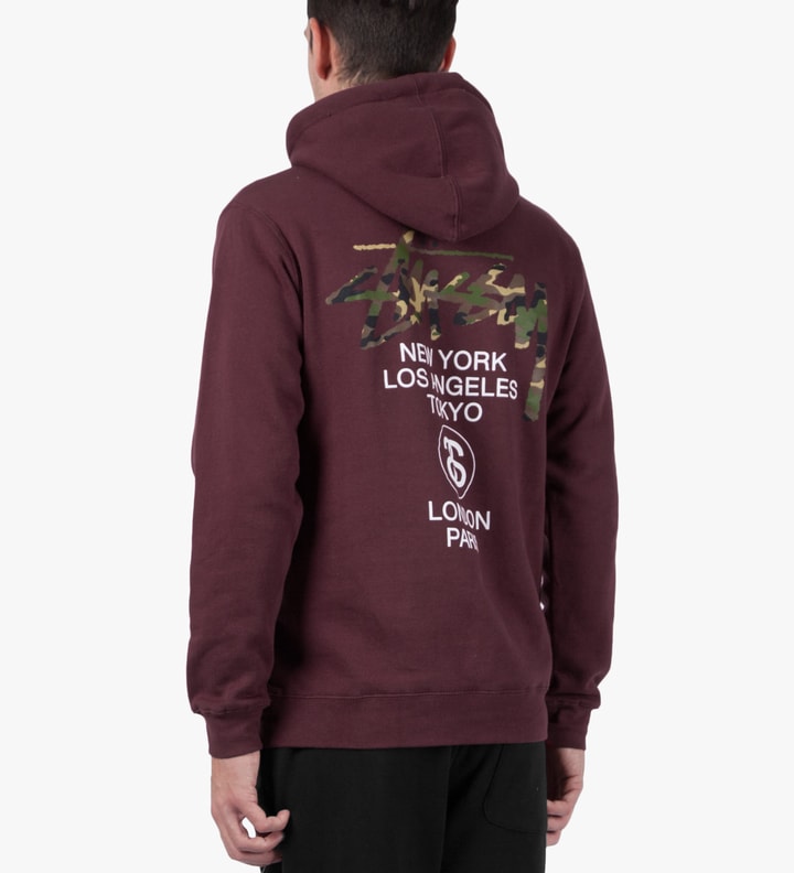 Dark Red Camo WT Hoodie Placeholder Image