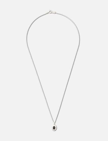 COLDFRAME Claw Onyx Silver Necklace
