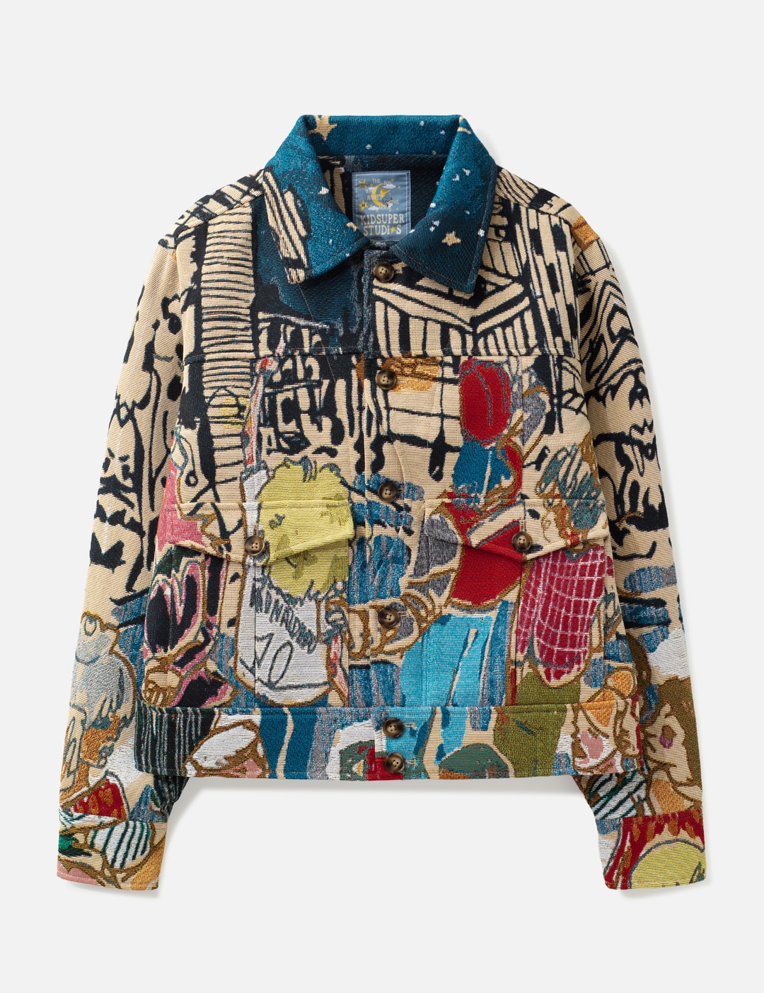 Jacquard Pocket Detail Jacket view 7