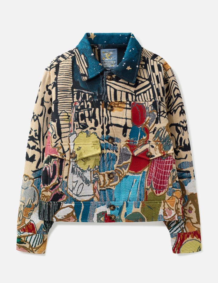 KidSuper Jacquard Pocket Detail Jacket