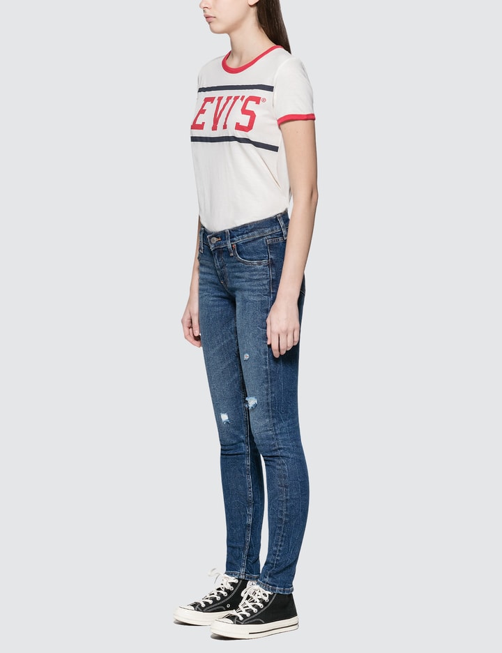 "Mix Tape" 711 Asia Skinny Altered Jeans Placeholder Image