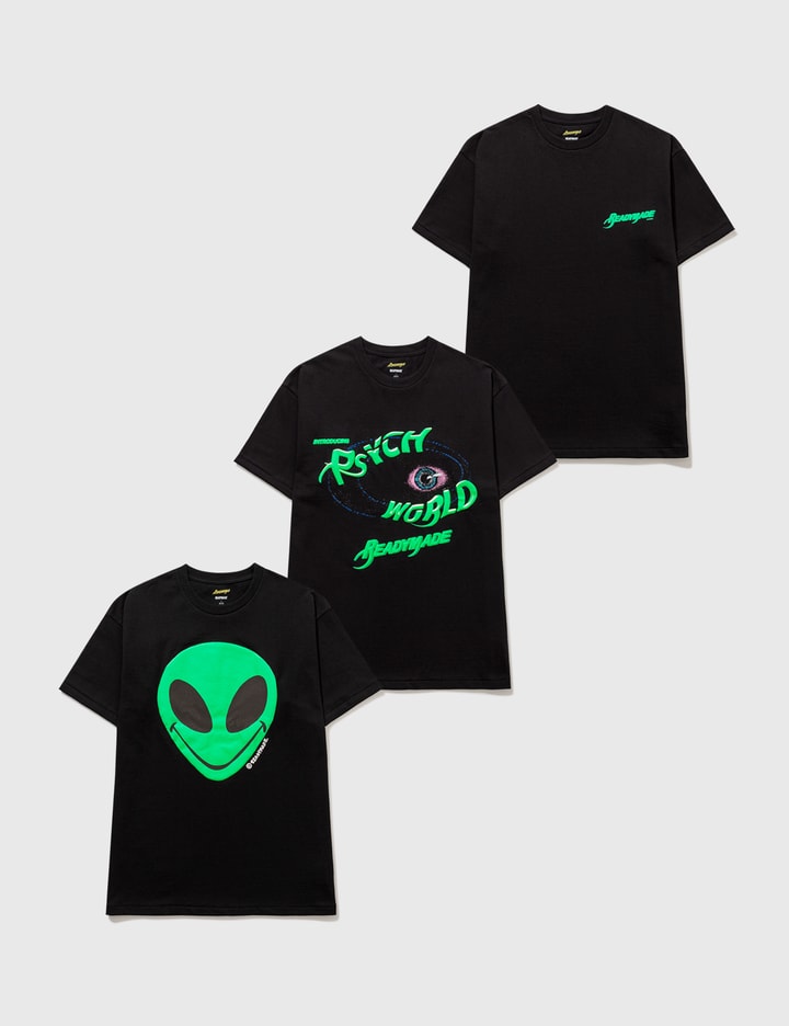 READYMADE x Psychworld T-shirt Pack of 3 Placeholder Image