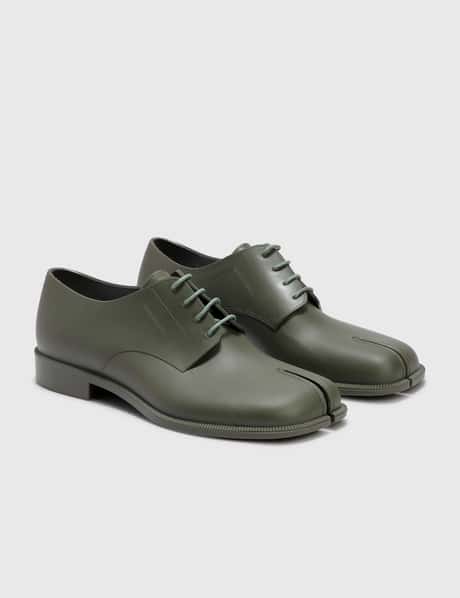 Maison Margiela - Rubber Tabi Lace Up | HBX display picture 3