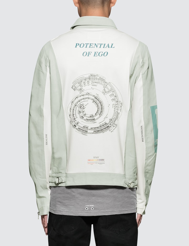Number (N)ine x C2H4 Musician Hybrid Leather Jacket Placeholder Image