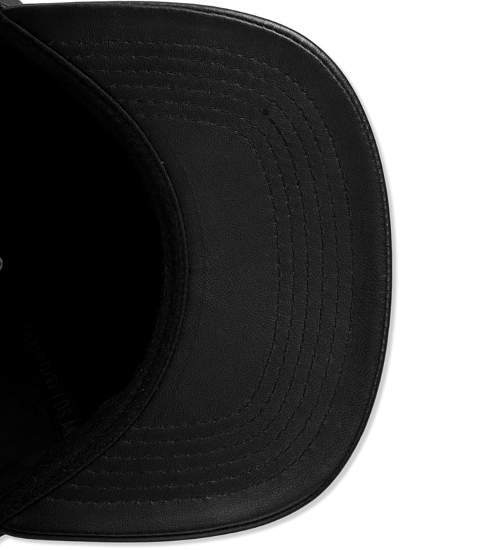 Black Velcro Lambskin Snapback Cap Placeholder Image