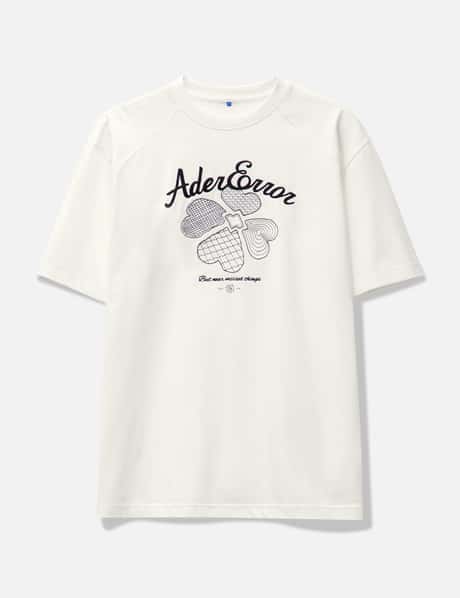 Ader Error Tever Logo Print T-shirt