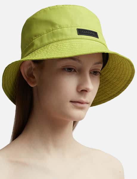 Ganni - Recycled Tech Bucket Hat | HBX display picture 2