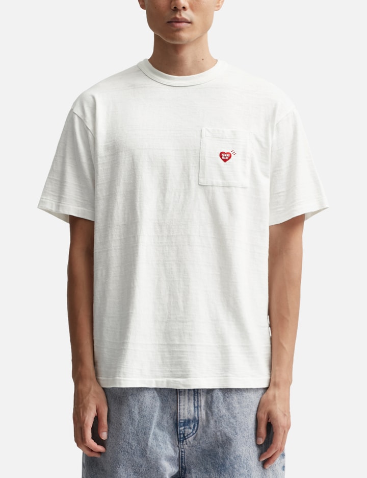 Human Made Heart Pocket T-Shirt White