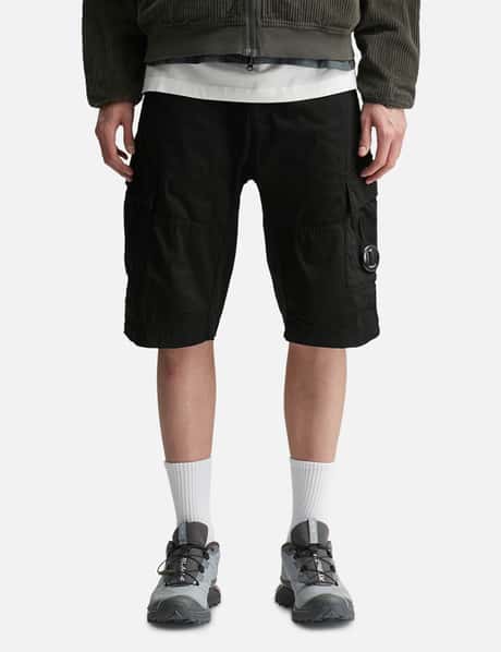 Bermuda Cargo In Satin Stretch view 10