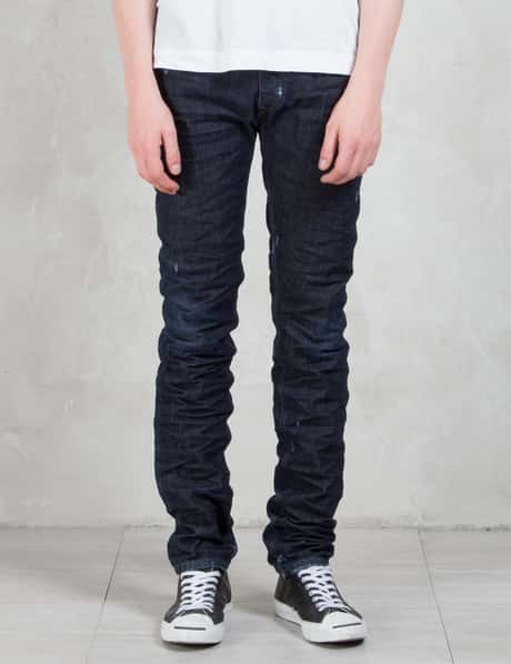 DIESEL BLACK GOLD - Type-267 Rigid Infigo Denim 5 Pockets Denim 
