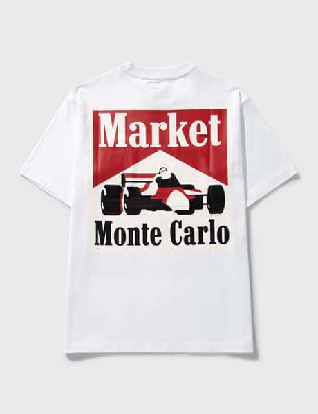 Market 레이싱 로고 티셔츠