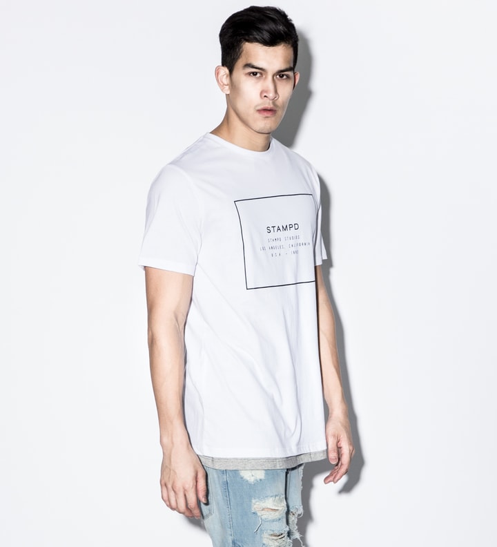 White Square Logo T-Shirt Placeholder Image