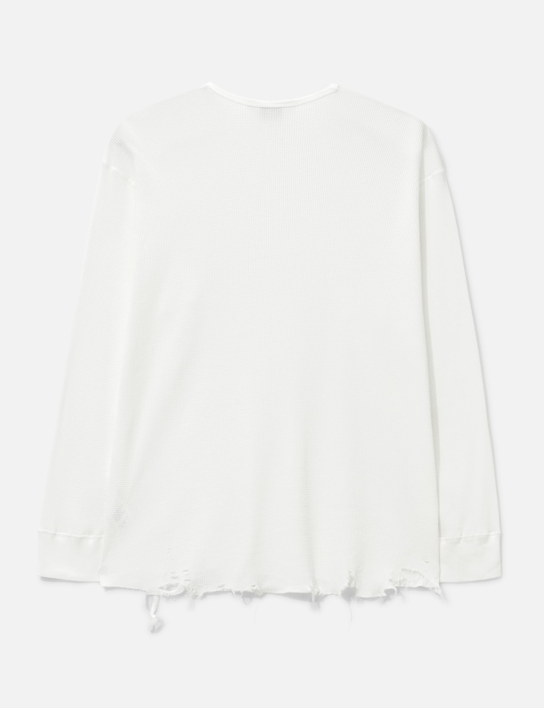 Damage Waffle Crew Long Sleeves T-Shirt view 9