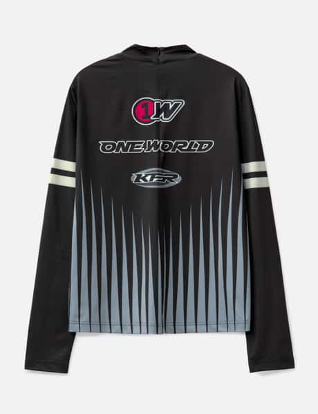 "Racer" Zipped Turtleneck view 8