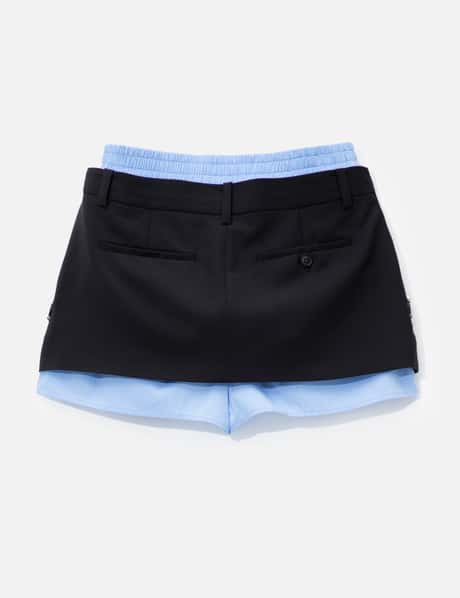 Pre-Styled Pleated Skort With Zipper Details view 8