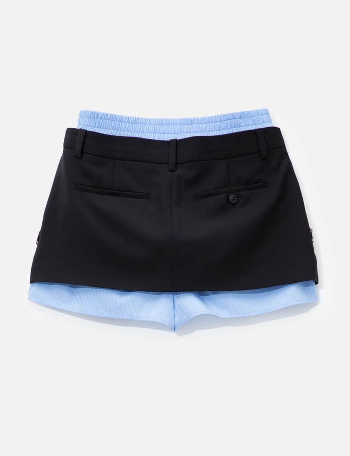 Alexander Wang Pre-Styled Pleated Skort With Zipper Details