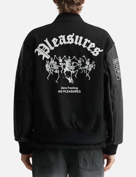 Zero X Pleasures Pleasures Varsity Jacket view 12