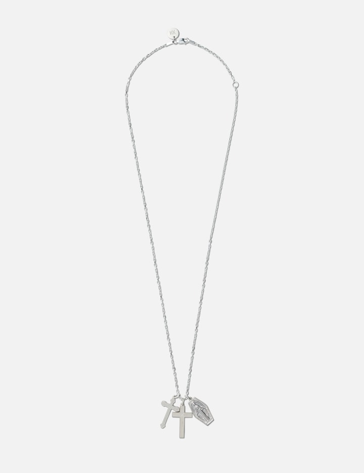 SILVER TRIPLE TOP NECKLACE Placeholder Image