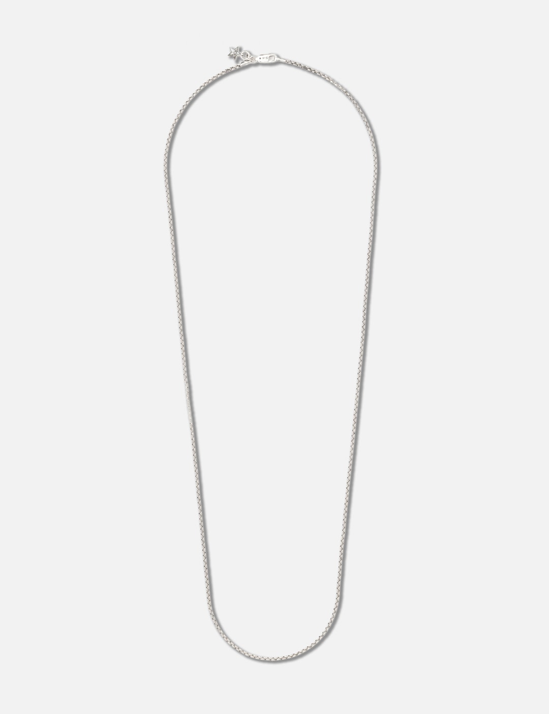 Cody Sanderson Cs Tiny Star Logo Chain 24" In Silver/银色/銀色/실버/シルバー