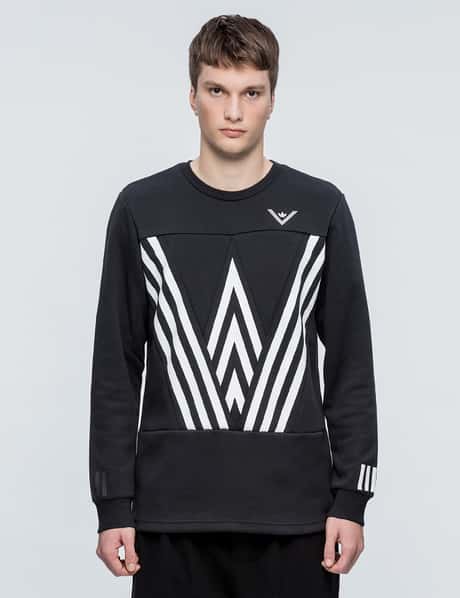 provocar botón también White Mountaineering - White Mountaineering x adidas Originals Wm Crewneck  Sweatshirt | HBX - Globally Curated Fashion and Lifestyle by Hypebeast