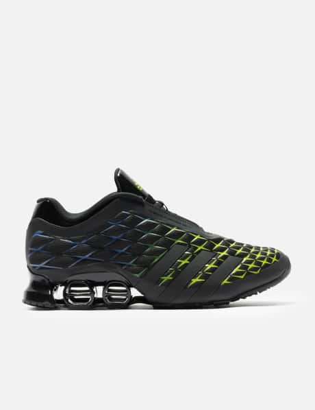 adidas Originals Megaride S4 - Sleek sneakers with iconic 3-Stripes and  bold solar yellow accents. | HBX