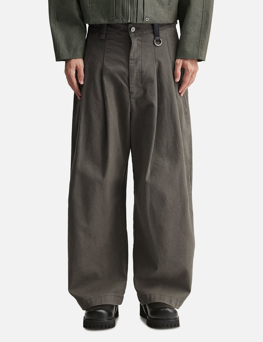 Reset Washed Wide-Leg Trousers view 11