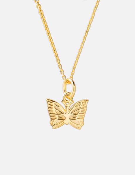 니들스 Papillon Pendant - Gold Plate
