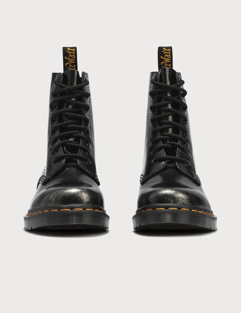 1460 brush off leather ankle boots