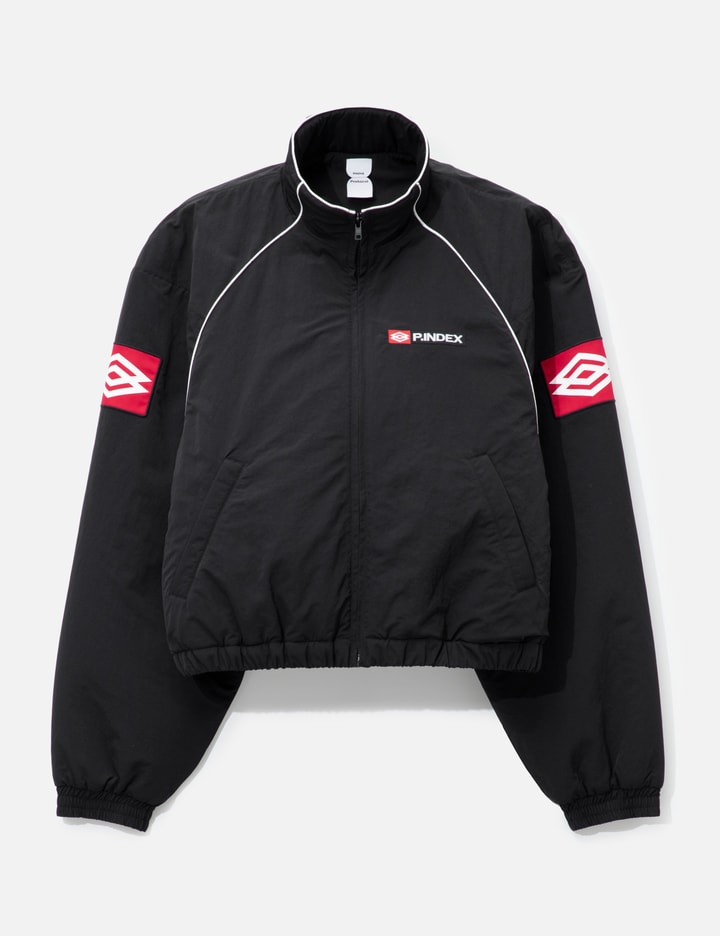 Protocol-Index Exaggerated Shoulder Track Jacket
