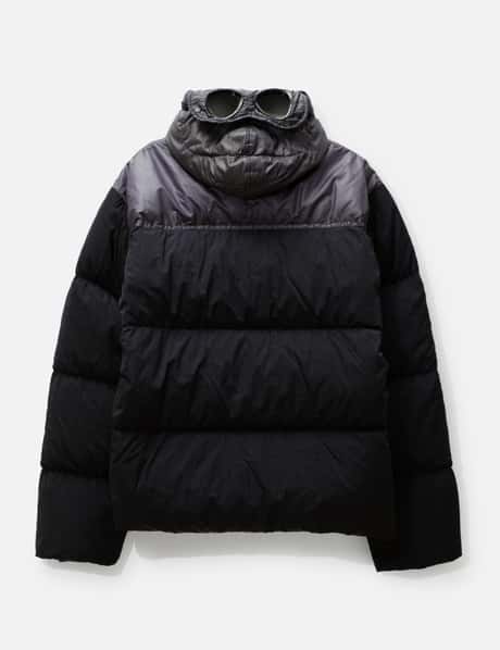 C.P. Company - ECO CHROME-R MIXED GOGGLE DOWN JACKET | HBX 