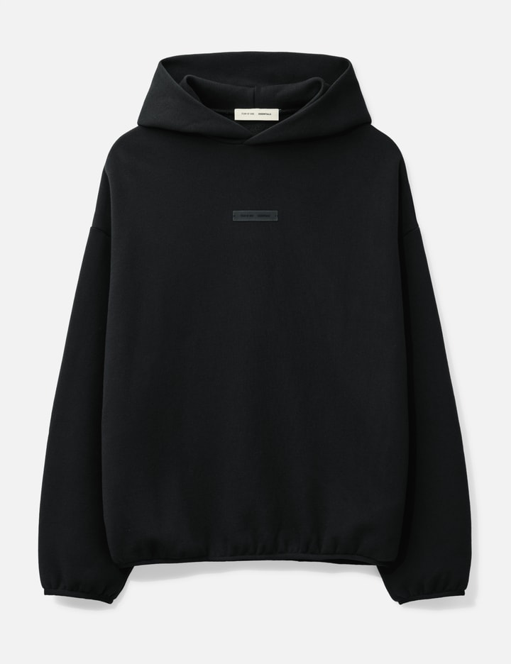 Essentials Modern Fleece Hoodie In Black