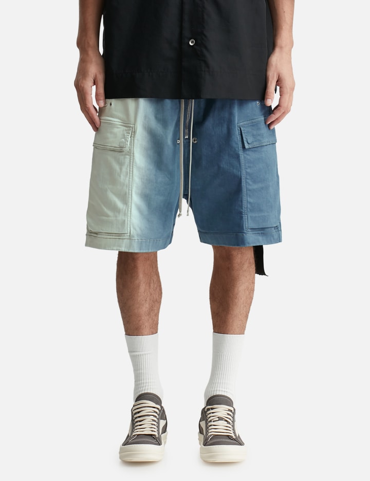 Cargobela Shorts In Degrade Stretch Denim Placeholder Image