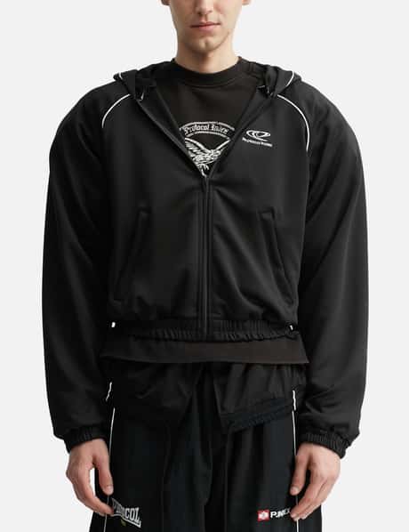 Atheleisure Cotton Zip Hoodie view 10