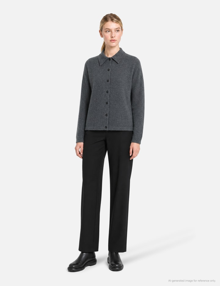 TOTEME Raglan-Sleeve Cashmere Shirt