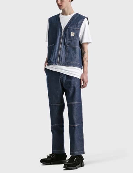 Stüssy - Denim Work Vest | HBX
