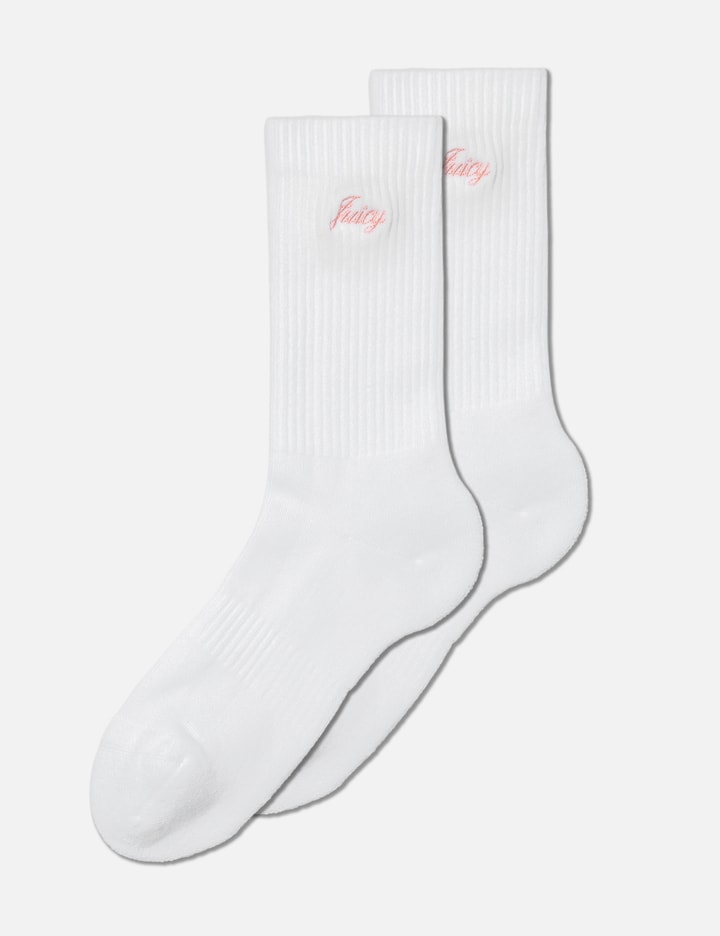 & Rich X Juicy Couture Script Sock