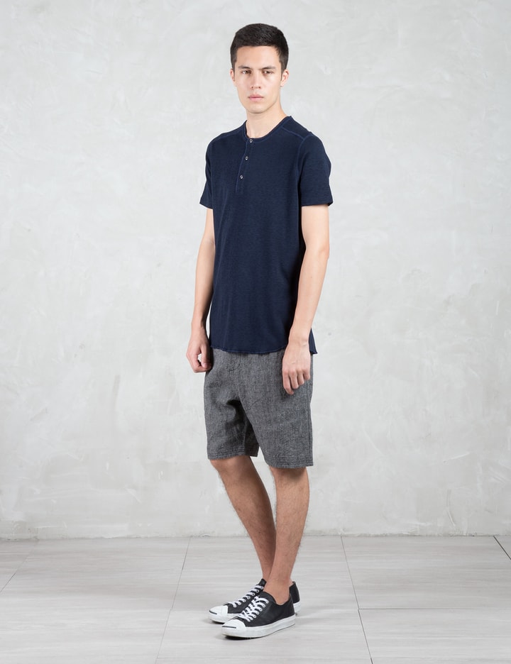 1 X 1 Slub Rib S/S Henley T-Shirt Placeholder Image