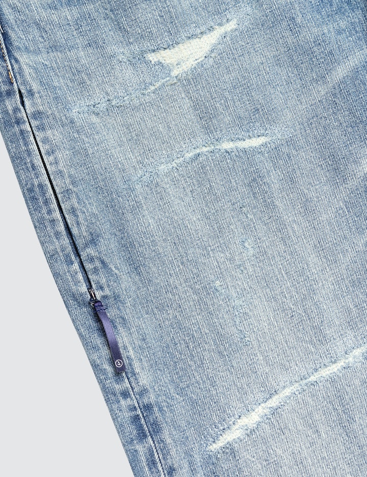 Washed Remake Wide Denim Jeans Placeholder Image