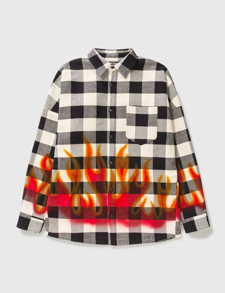 Palm Angels - Check Shirt Jacket  HBX - Globally Curated Fashion