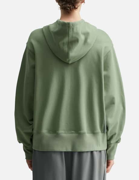 Reverse Round Hem Zip Hoodie view 12