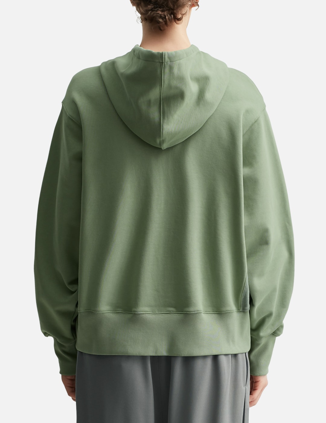 Reverse Round Hem Zip Hoodie view 19