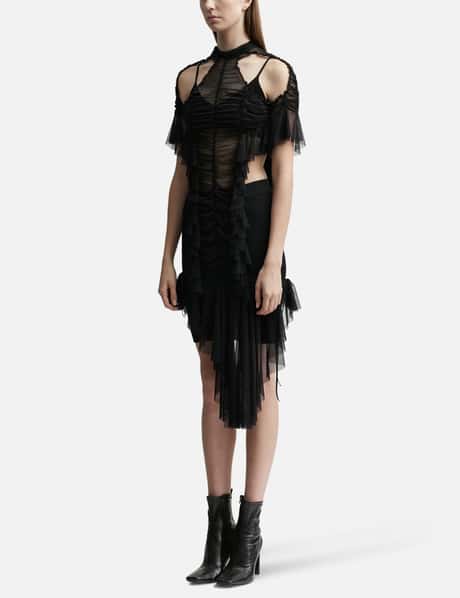 Ruched Low Waist Dress view 7