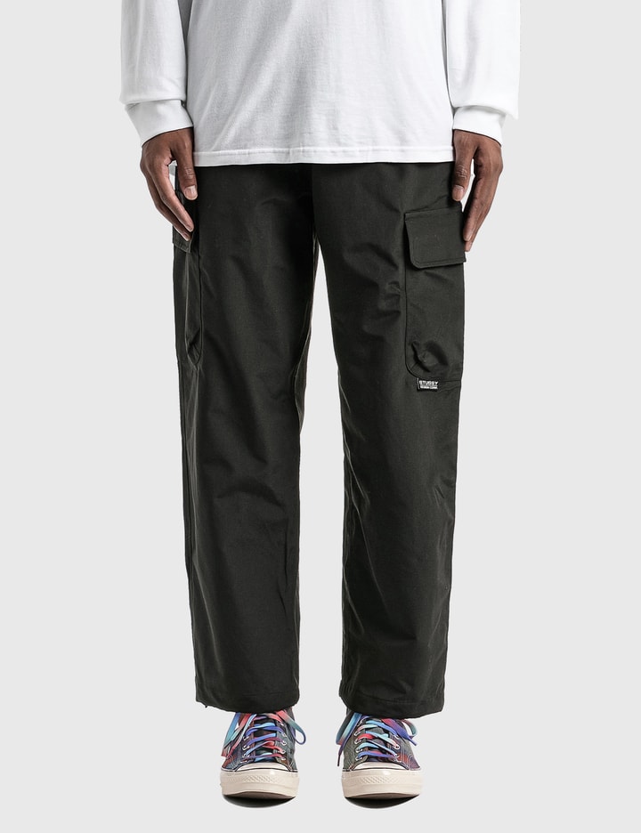 Solid Taped Seam Cargo Pants Placeholder Image